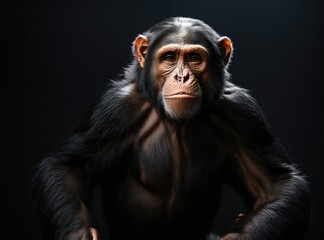 Fototapeta premium Chimpanzee Majesty