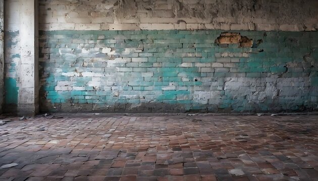 Aged building sidewalk ageing old tile concrete destroyed wreck grunge warehouse old street stressed textur urban blank decay rty brick room dye rough background floor obsolete wall industrial urban