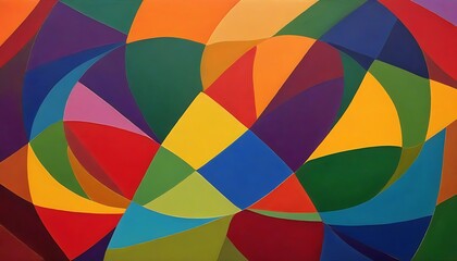 Obraz premium Harmony in Diversity: A Pleasing, Nurturing, and Unique Abstract