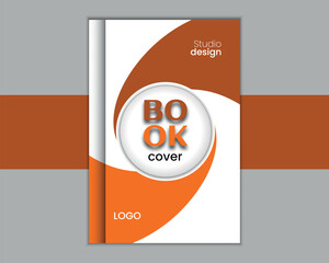 Modern commercial annual report template.