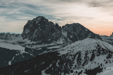 Dolomite mountains