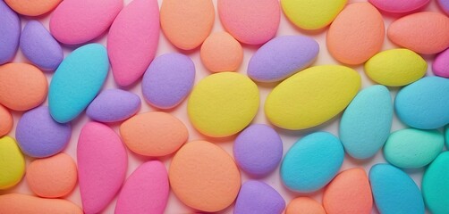 Fototapeta na wymiar colorful jelly beans 3d rendr