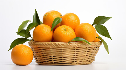 かごに入ったみかん