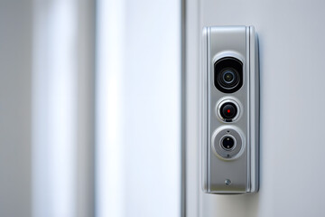 Smart Video Doorbell - Modern Security Technology - Generative AI