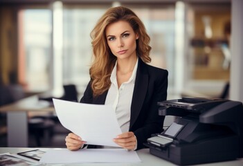business woman in black attire smiles with her arms crossed