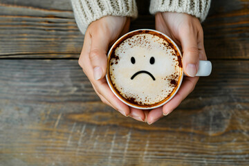 Monday Blues: Sad Coffee Moments - Generative AI