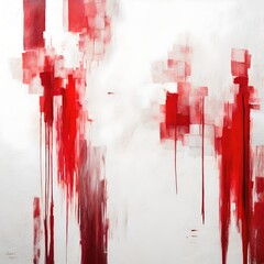 red paint background