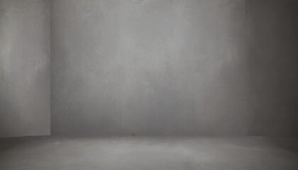grey background studio portrait backdrops photo 4k - obrazy, fototapety, plakaty