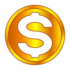 Abstract dollar icon