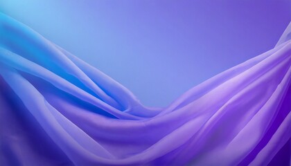 abstract blue soft gradient purple background with fabric folds