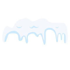 snow cap illustration