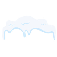 snow cap illustration