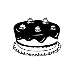 Cake and bakery transparent icon