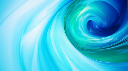 Abstract background with swirl and smooth lines, blue shades. Twirling vortex, abstract spiral