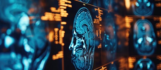 Brain imaging using CT technology.