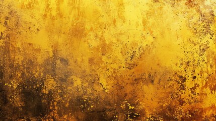 Yellow grunge textured background