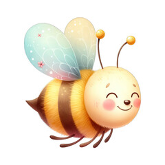 Chibi Illustration Cute Kawaii Bee Abeille Mignon