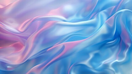 Fototapeta premium Blue silky background