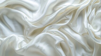 Fototapeta premium White silky background