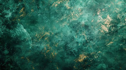 Green background with grunge texture - obrazy, fototapety, plakaty