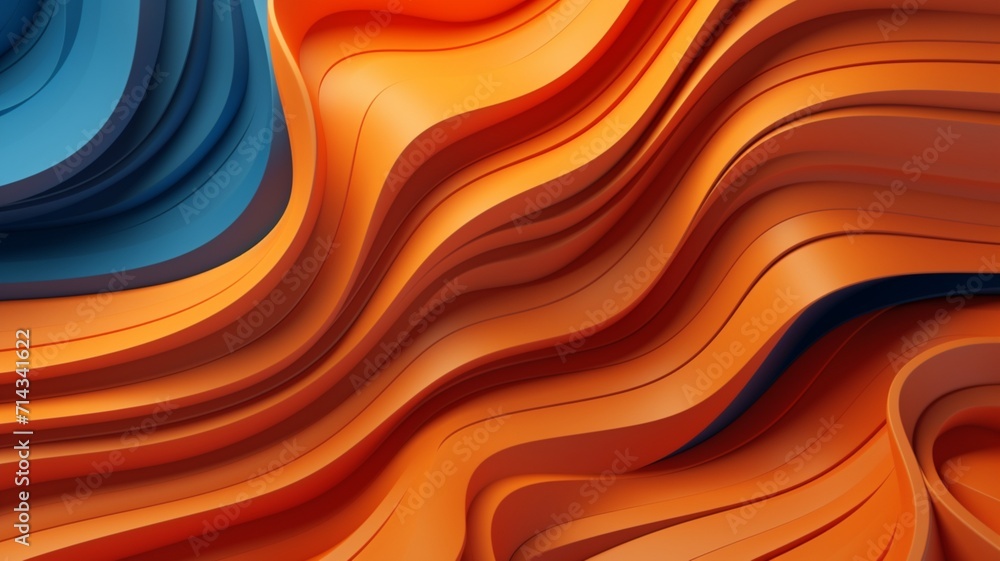 Poster best colorful abstract wave pattern background image ai generated art