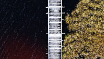 Aerial View of Pier