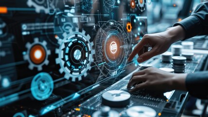 automation, and cutting-edge technology, reflecting the core elements of robust platform engineering for modern businesses,