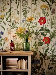 Natural Countryside Decors: Wildflower Charm in Every Print