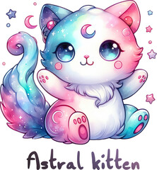 Naklejka premium Cute Animal Of The Enchanted Forest