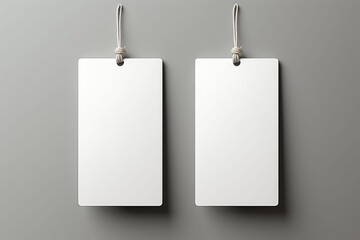 Hangtag mockups, Hanging label tag mockup, favor tag mockup, wedding favor tag mockup, swing tag mockup — A versatile template for showcasing your branding and design ideas in various industries such