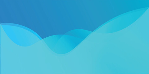 abstract blue background with vector minimal dynamic waves