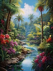 Exotic Escape: Tropical Paradise Panoramas for Stunning Wall Art Experiences