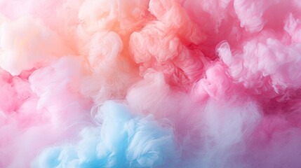 Fototapeta premium Cotton candy background
