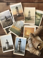 Vintage Coastal Postcards: Farmhouse Feel & Old Ocean Observations