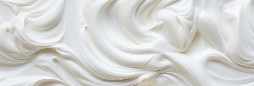 cream of white cream. texture