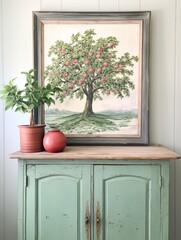 Vintage Orchard Paint Techniques: Timeless Tree Farmhouse Wall Art