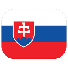 Fototapeta premium Slovakia flag. Flag of Slovakia