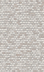 Obraz premium Stonewall background. White and gray backdrop. Pattern of wall. Minimalist natural design. Gray brick texture. Close-up. Stone surface. 