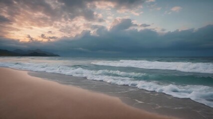 Fototapeta premium Empty sea and beach background