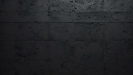 Obraz premium Black concrete wall