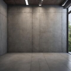 Cement wall and floor for copy space