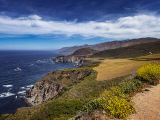 Stunning Big Sur. Bixby Creek Bridge. California. USA