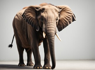 Radiant Elephant in Ivory