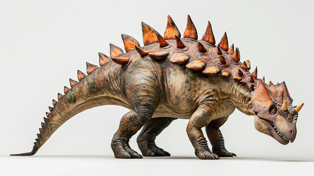 ステゴサウルスのイメージ - image of Stegosaurus - No4-1 Generative AI