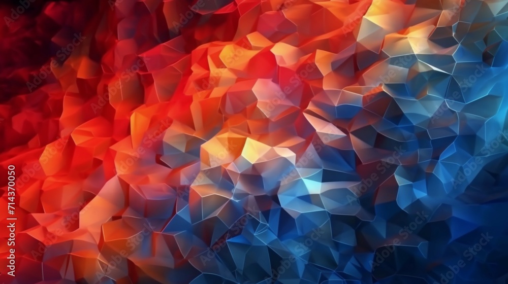 Poster digital abstract background can be used for technology ai generative