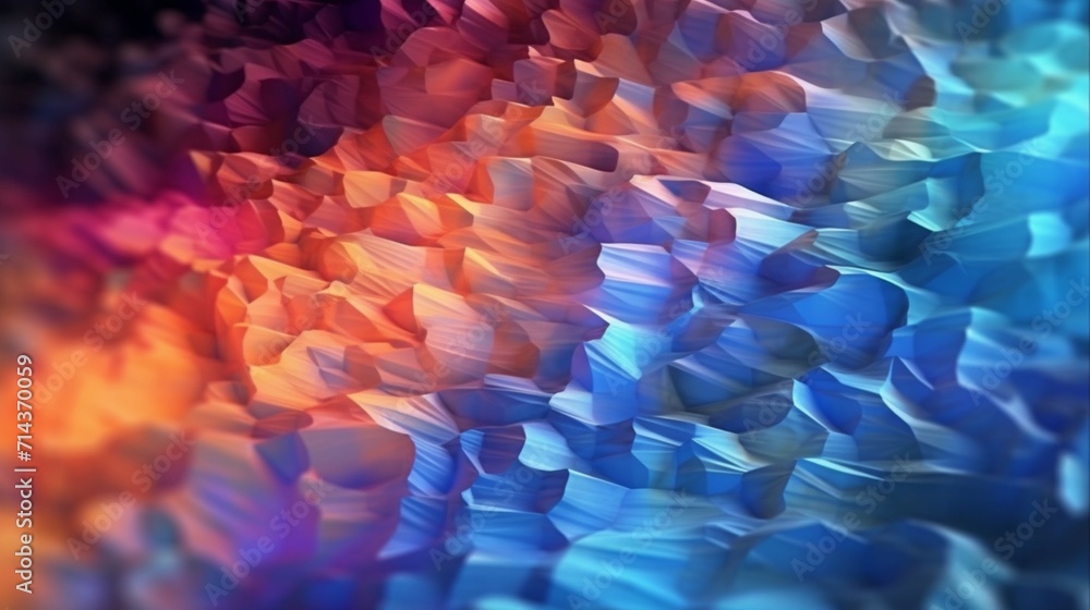 Poster digital abstract background can be used for technology ai generative