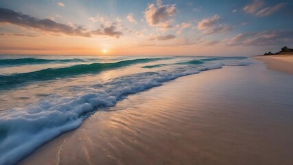 Obraz premium Empty sea and beach background