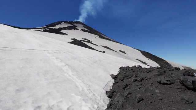 Villarrica volcano, Pucon, Araucania, Chile