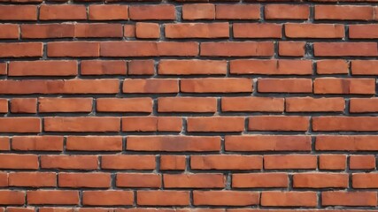 Red brick wall pattern texture