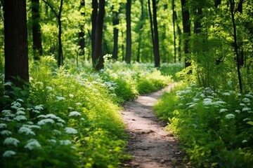 A walk in nature and describe the sounds scents